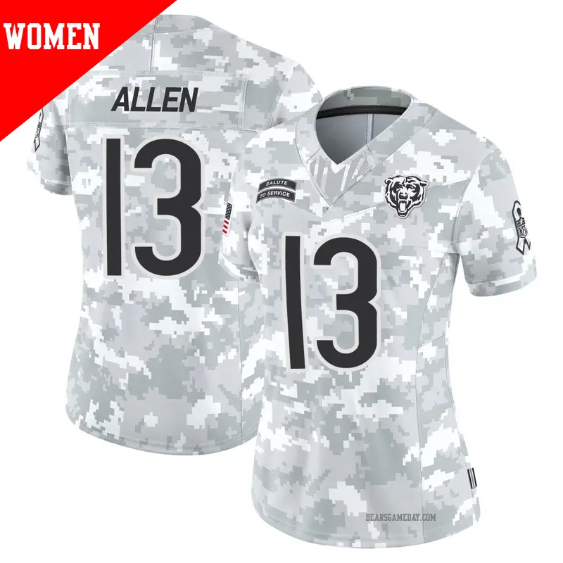 売れ筋商品|||ナイキ カットソー トップス レディース Women's Keenan Allen White Chicago Bears Alternate Game Jersey White mens-nike-keenan-allen-white-
