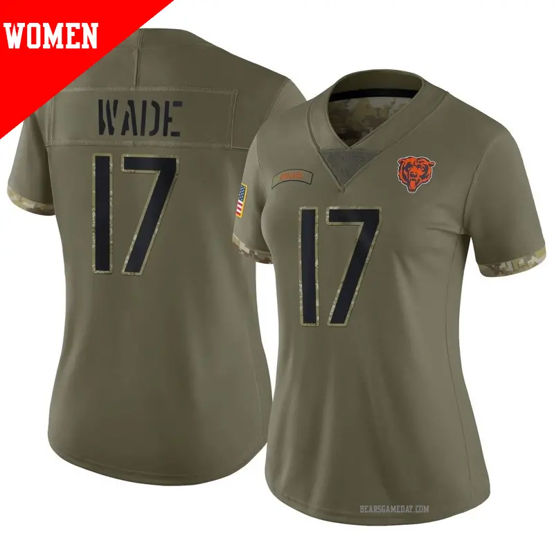 Barrington Wade Jersey,Barrington Wade Chicago Bears Jerseys